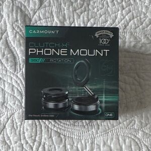 Black Phone Mount